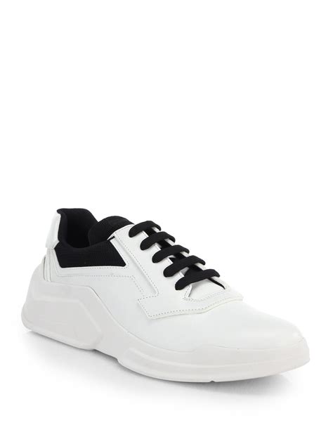 prada spazzolato sneakers